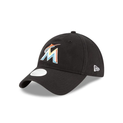 Miami Marlins Gorra | New Era MLB Essential 9twenty Adjustable Cap Mexico - Negros
